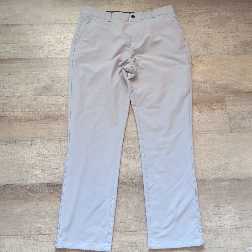 Druids Golf Men's Trousers -light Grey -36x32 EUC